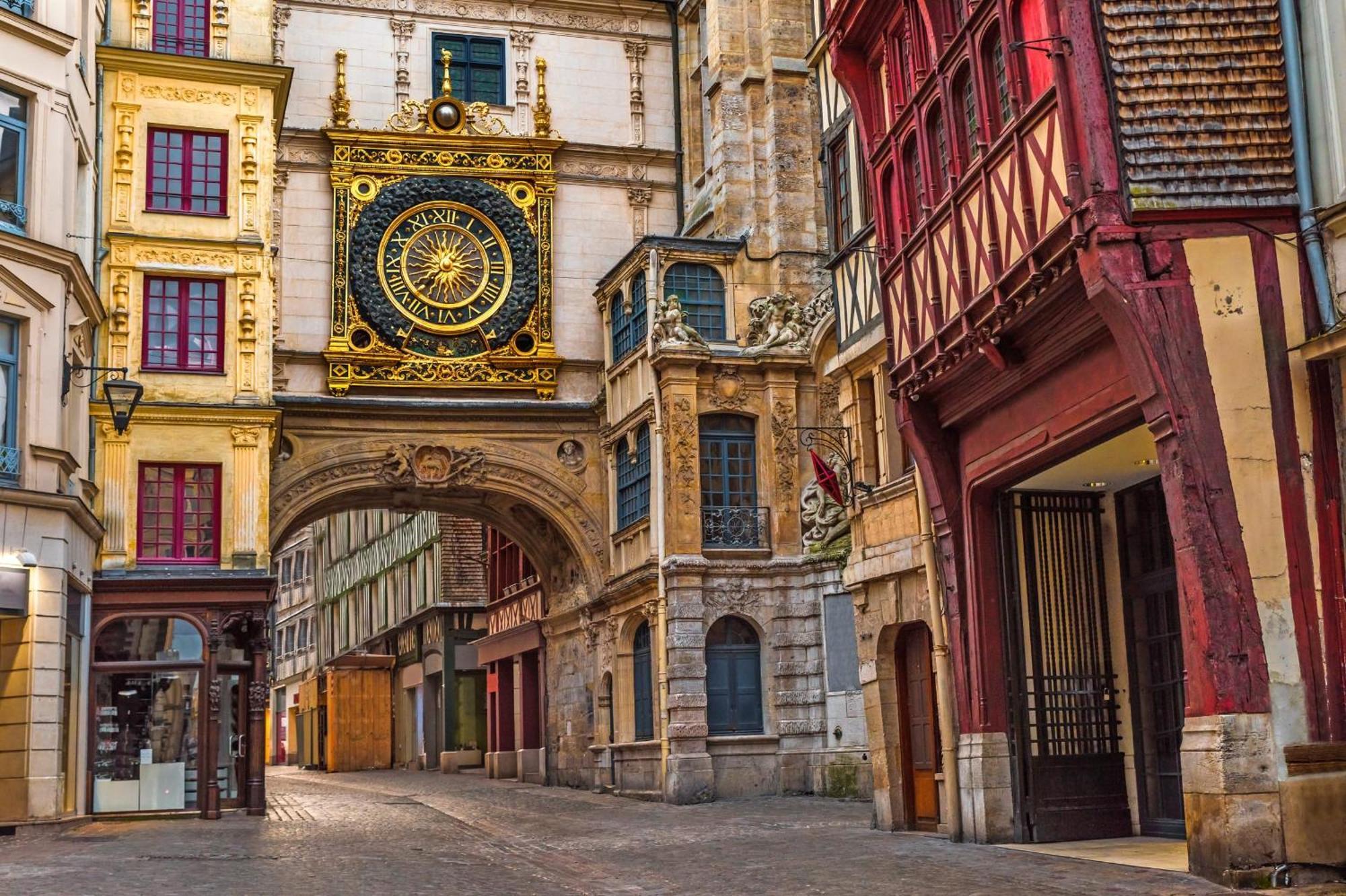 Le Charmant F2 Rue Du Gros Horloge A Rouen! Extérieur photo