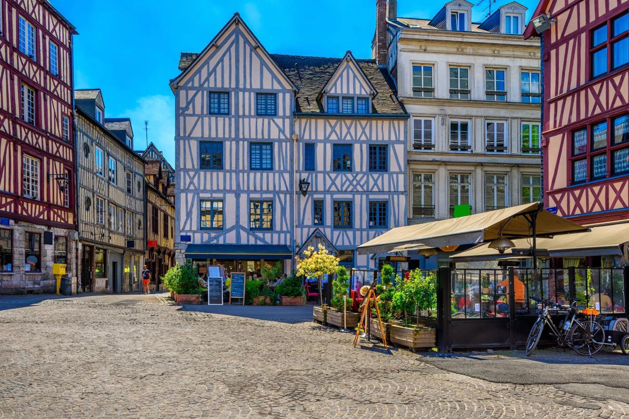 Le Charmant F2 Rue Du Gros Horloge A Rouen! Extérieur photo